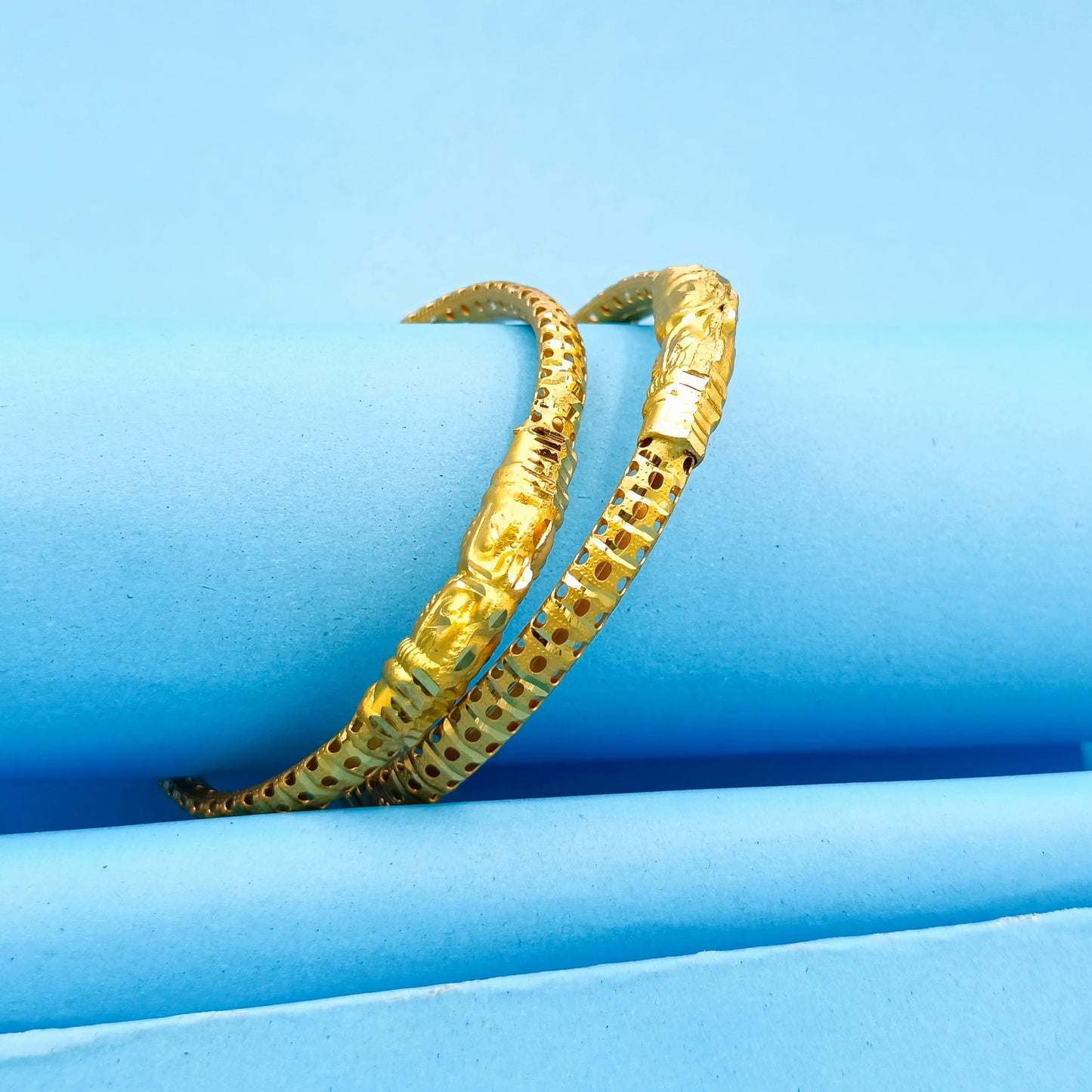 Gold Plated karey - Pair