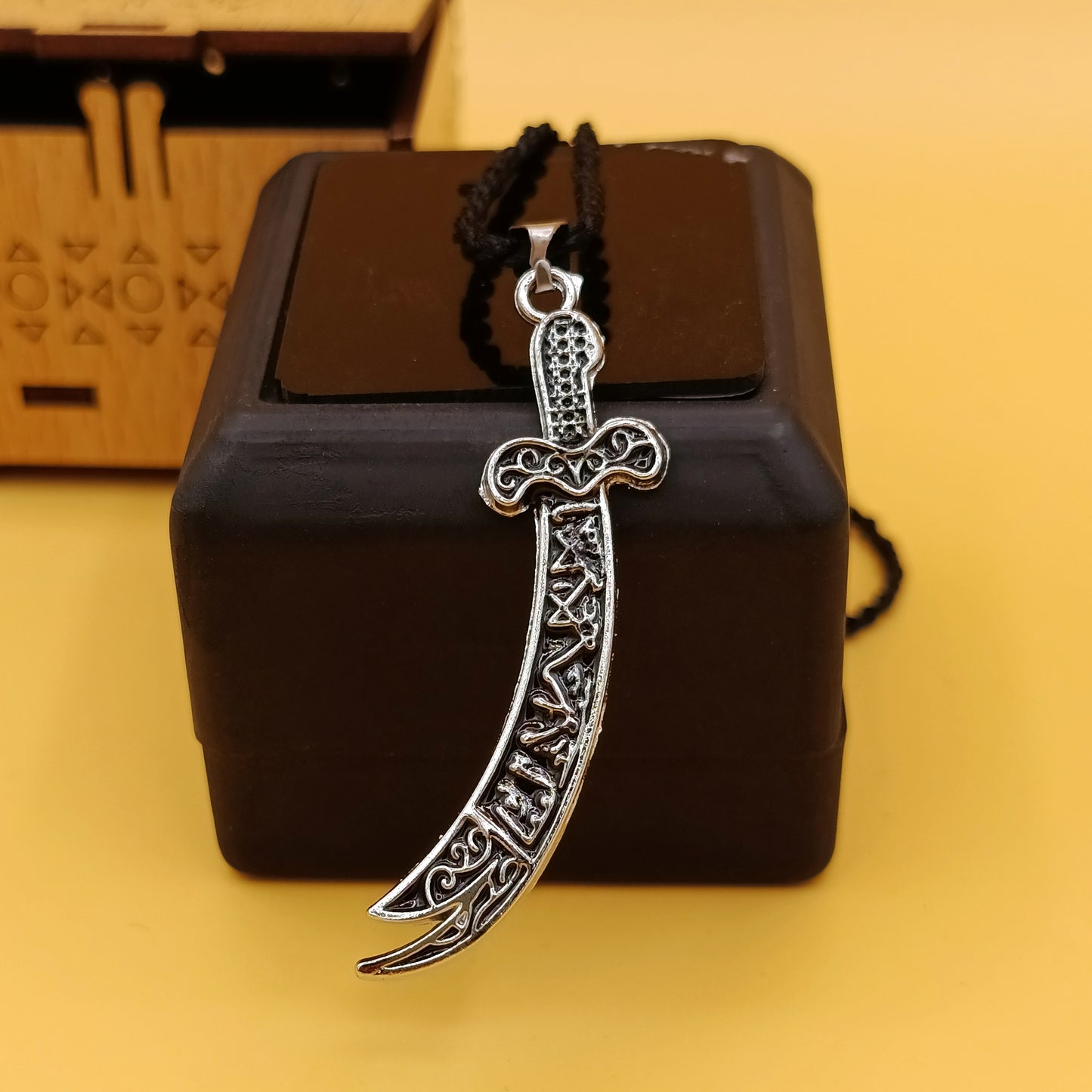 Zulfiqar Black Locket