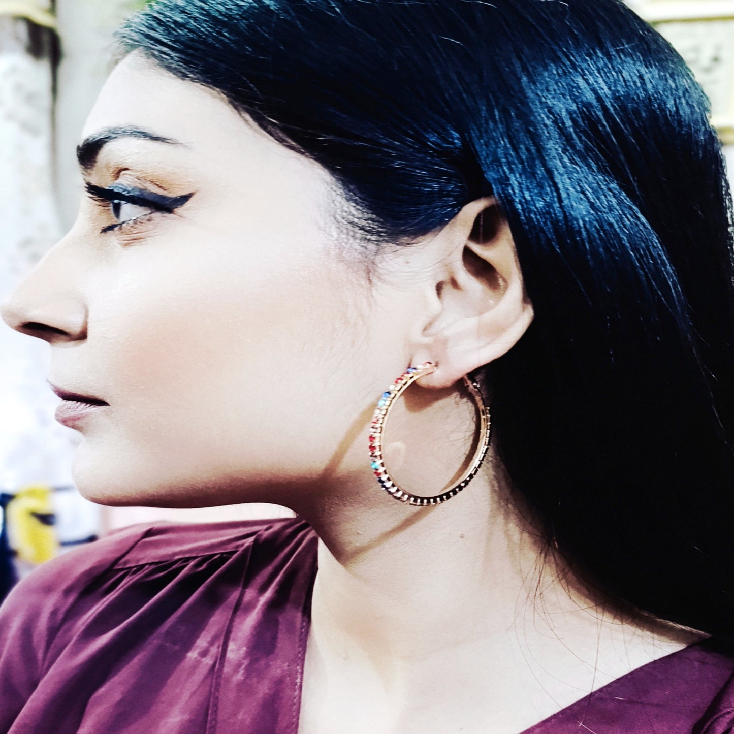 China Gold Round Multi Bali