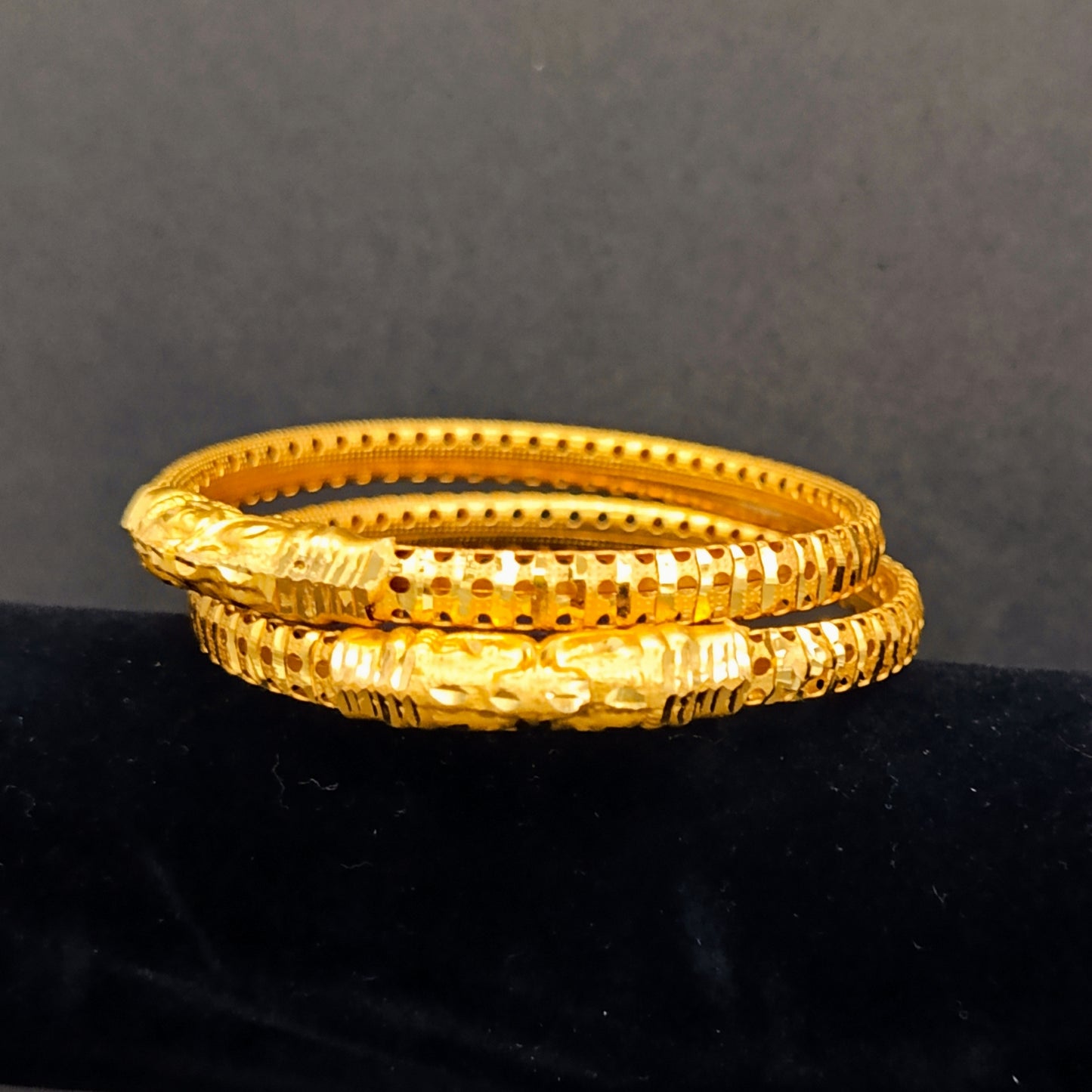 Gold Plated karey - Pair