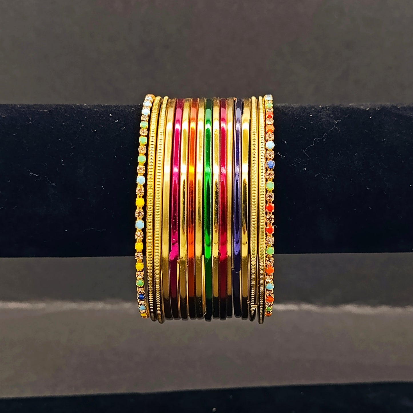 Gold Plated Multi Chori Set - 19 pieces