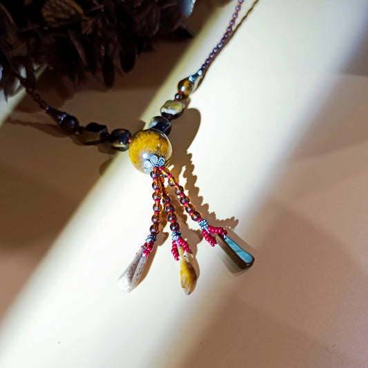 Handmade Real Tiger Eye  Locket