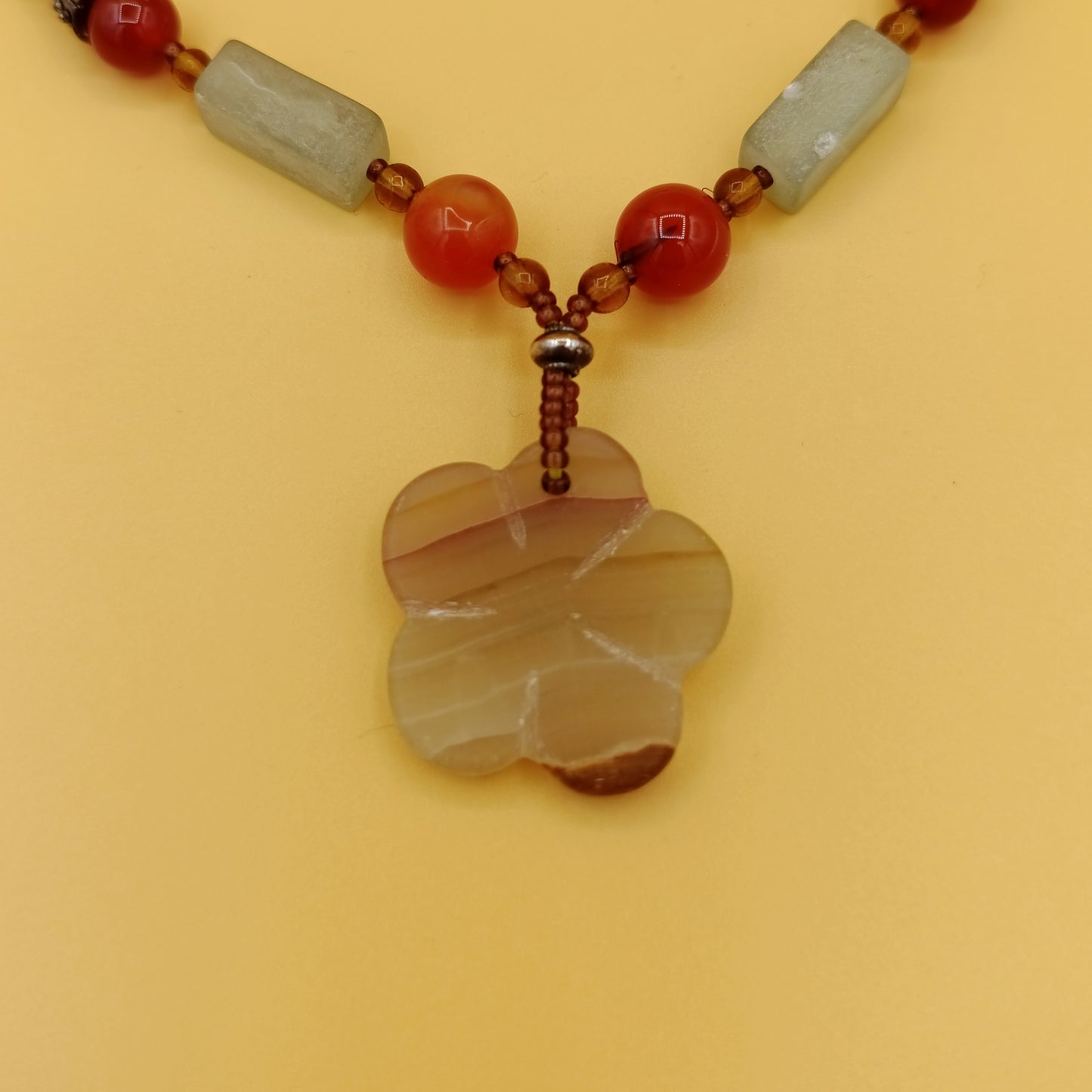 Handmade Real Calcite Locket