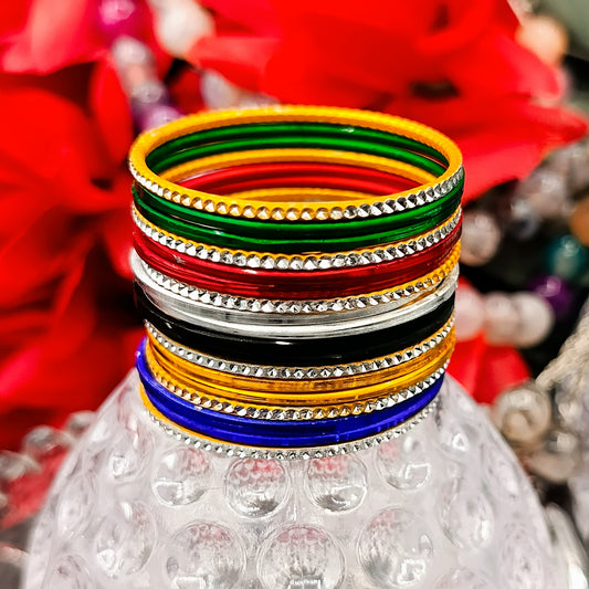 Kids Metal Multi Bangles Set