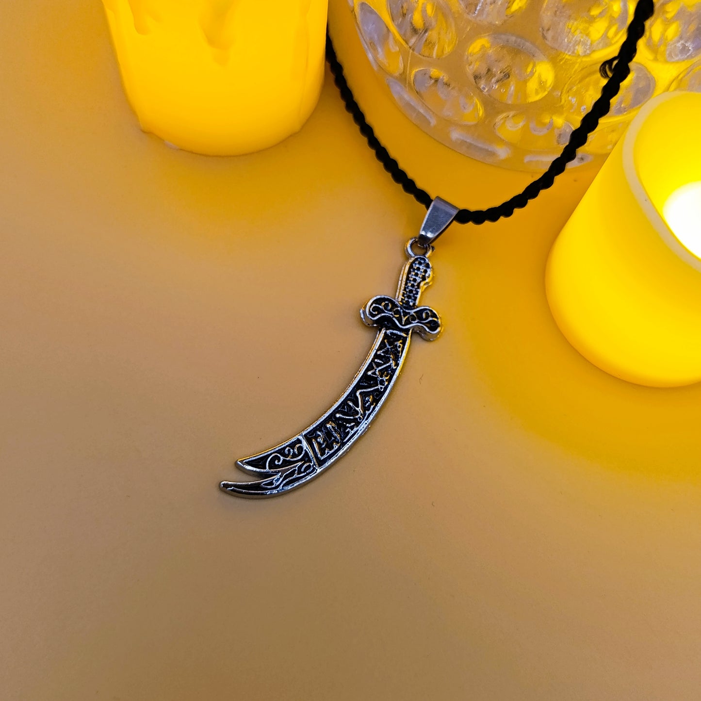 Zulfiqar Black Locket