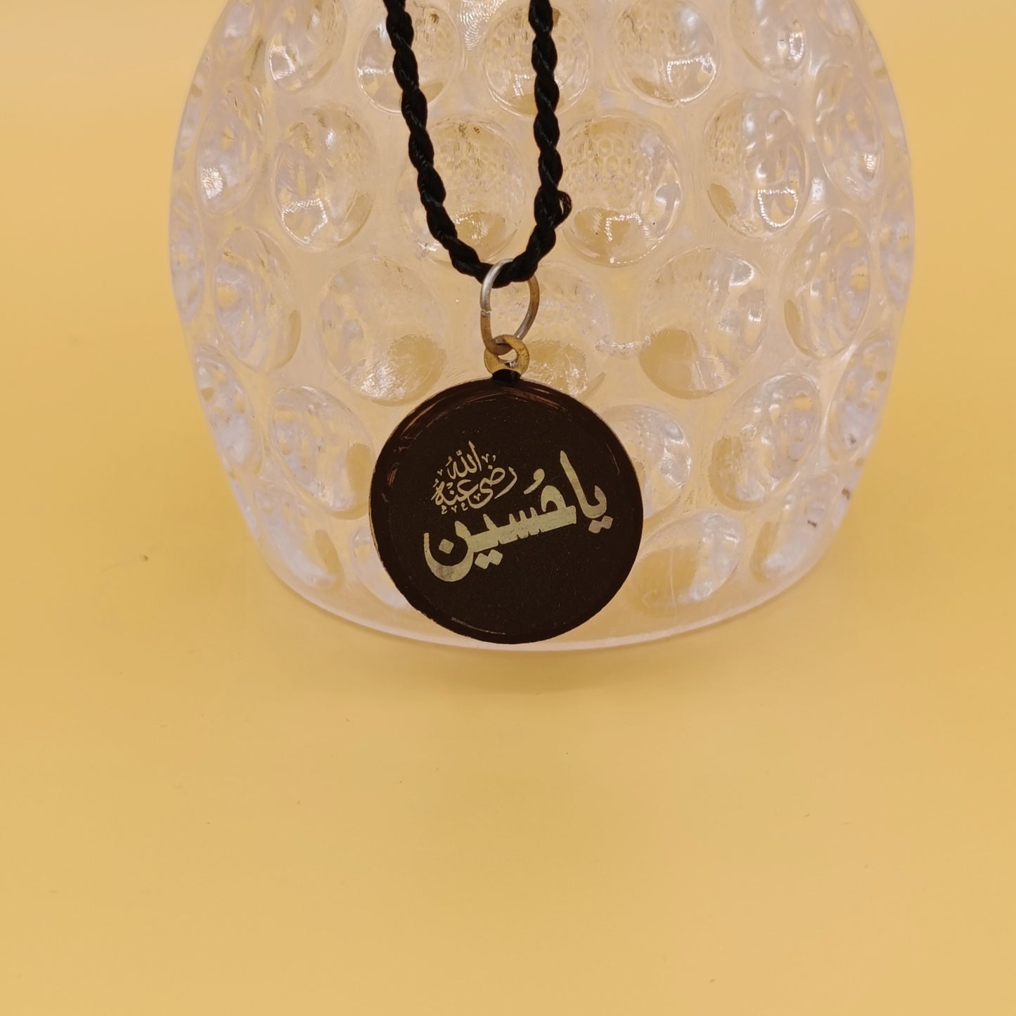 Ya Hussain Black Locket