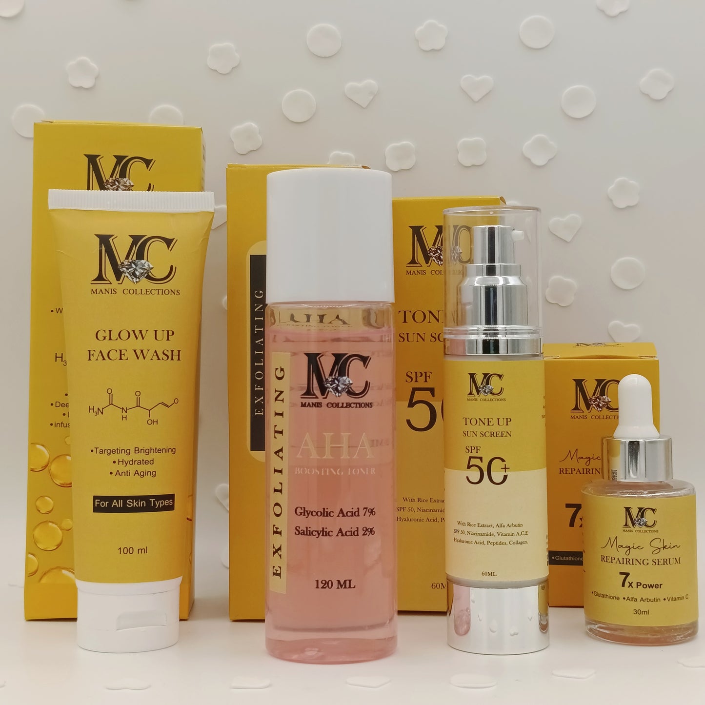 Magic Box - Including (Serum, Sunscreen, Toner and facewash)