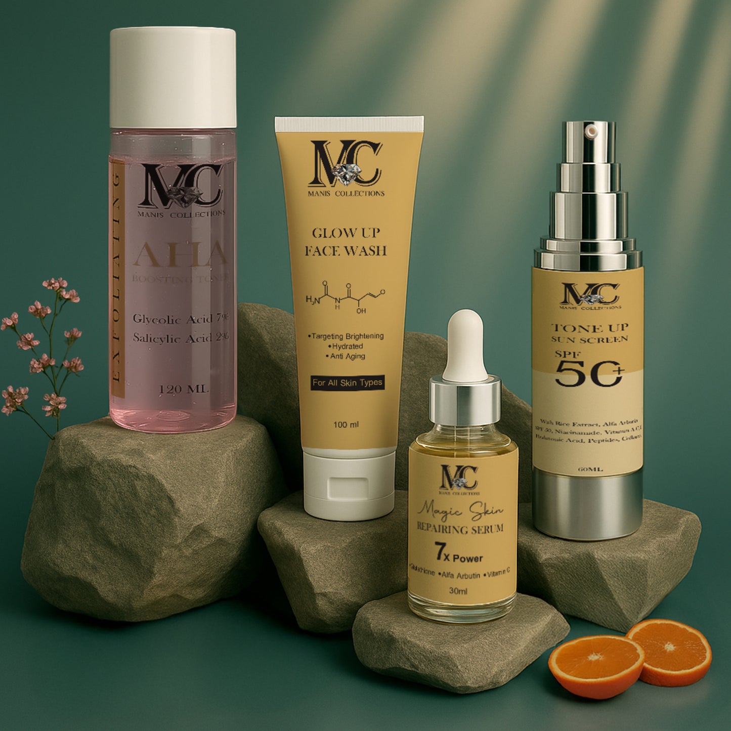 Magic Box - Including (Serum, Sunscreen, Toner and facewash)