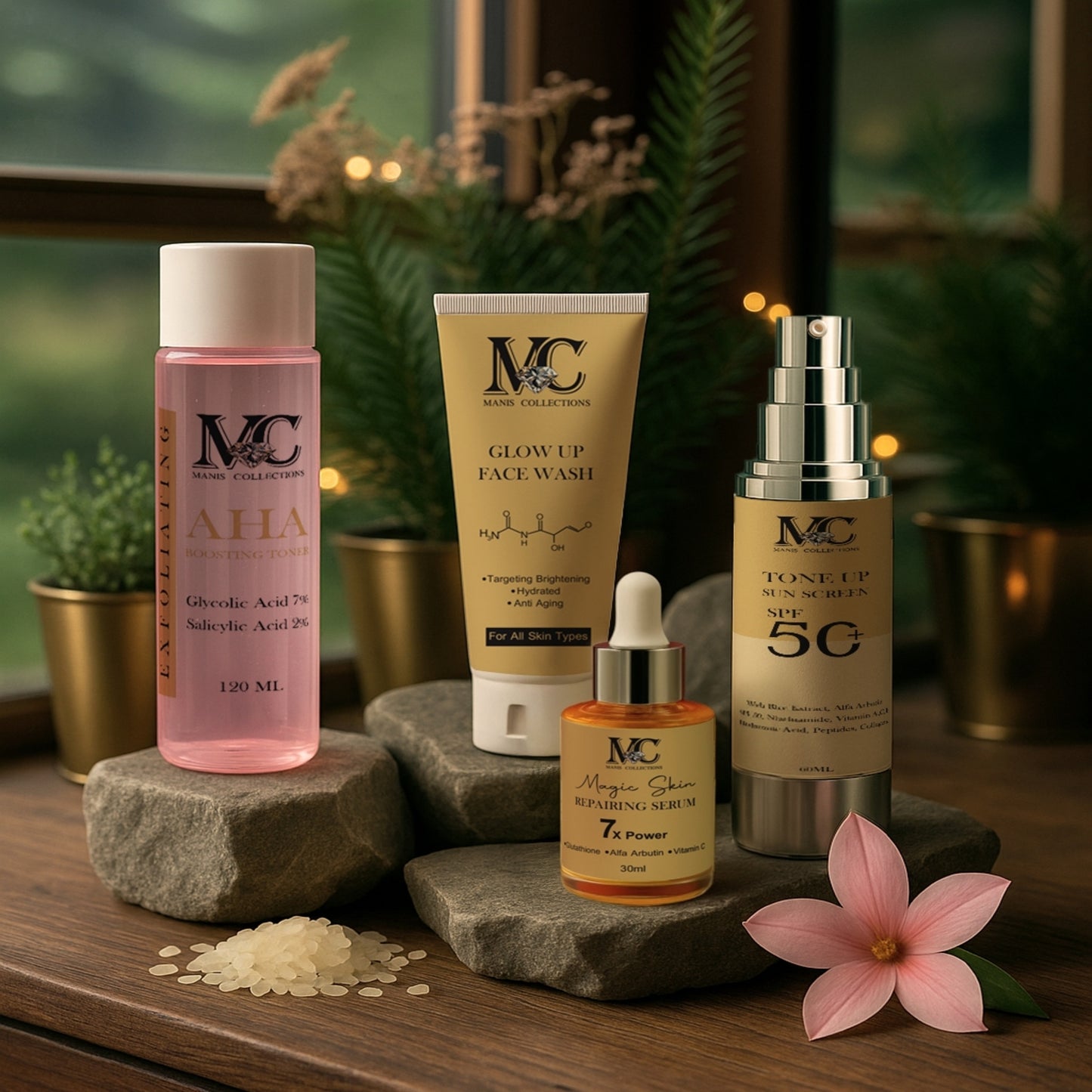 Magic Box - Including (Serum, Sunscreen, Toner and facewash)