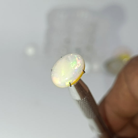 White Ethiopian Opals
