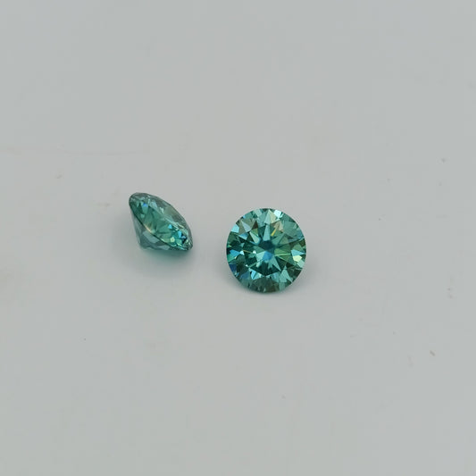 3 Carats Greenish Blue Mossonite Stones