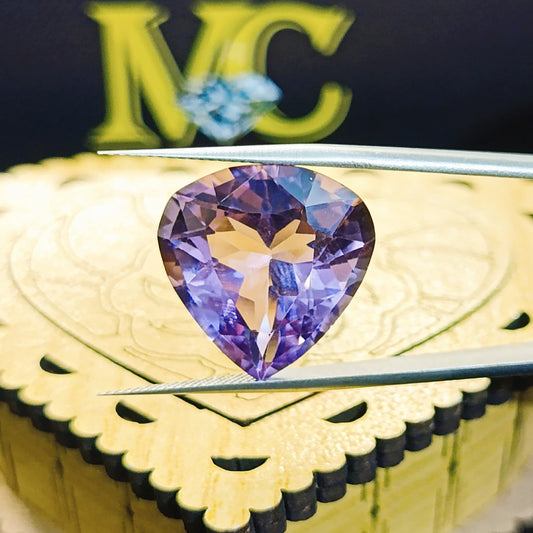 Amethyst Heart Stones