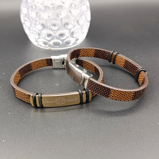 Brown Ribbon Bracelet  Imported Quality
