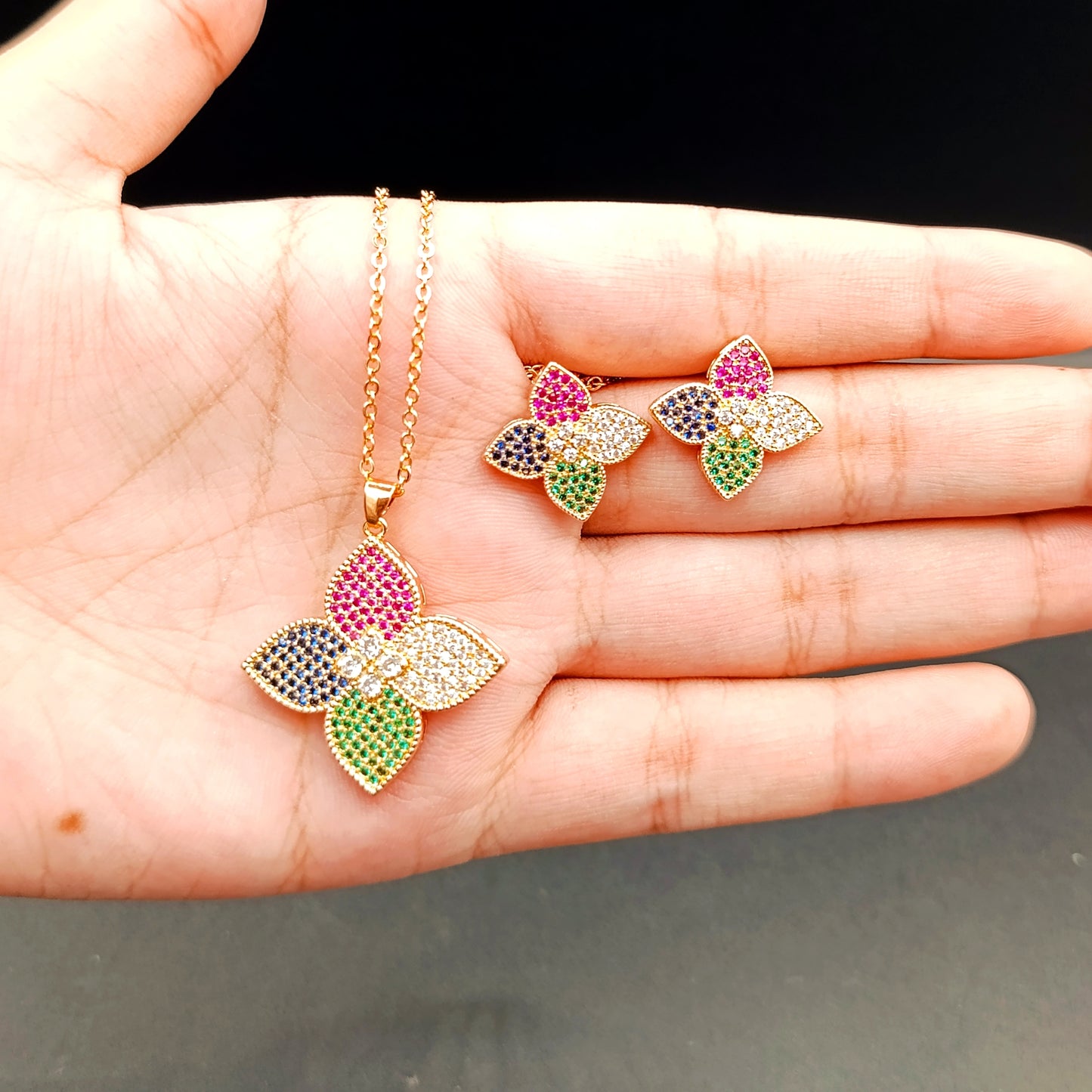 2k Flower Multi Casual Set