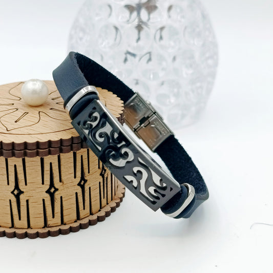 Leather Ribbon Bracelet  For Girls & Boys