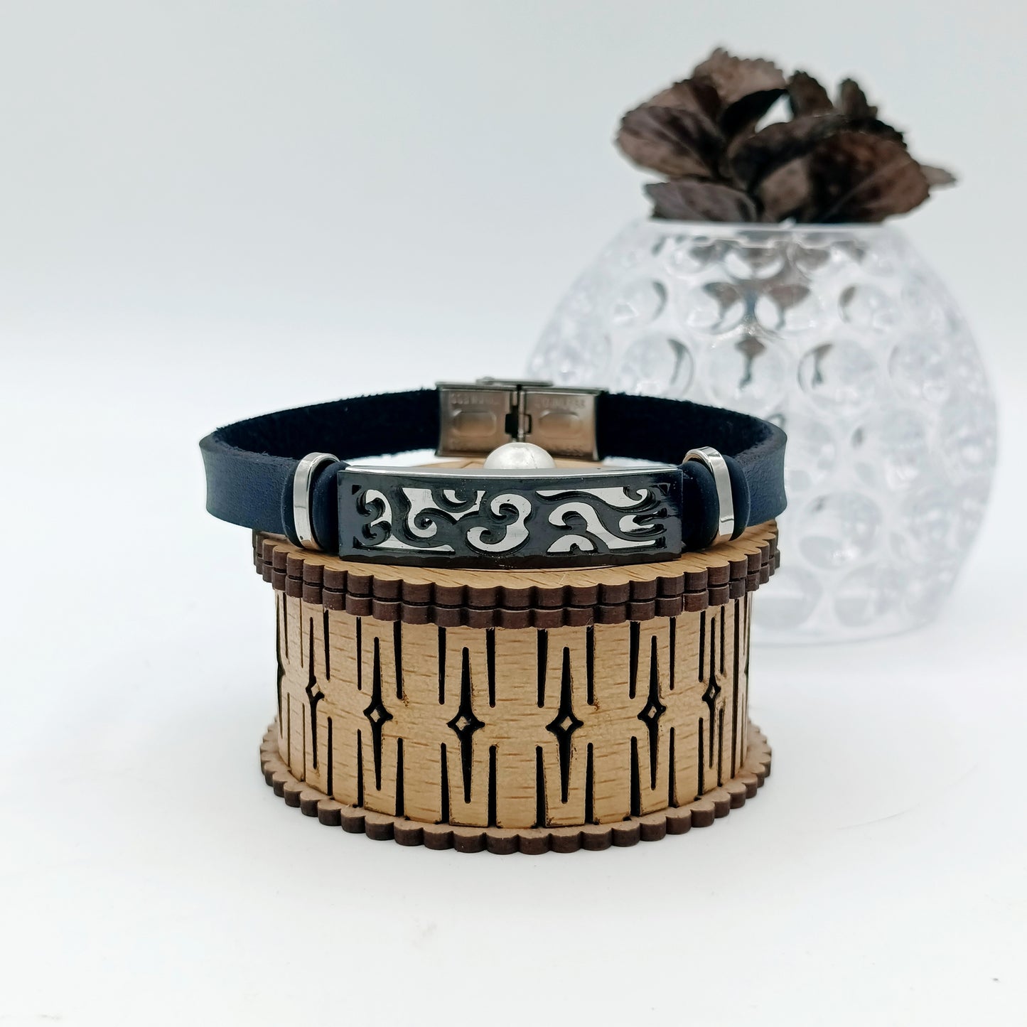Brown Ribbon Bracelet