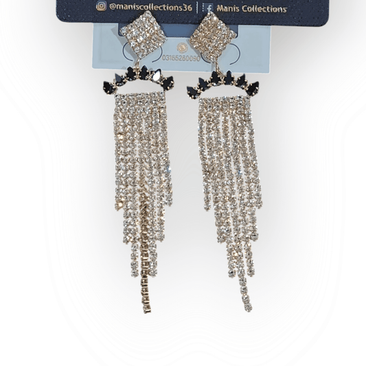 Zircon Long Earring