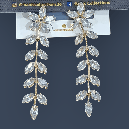 Zircon Branch Earrings