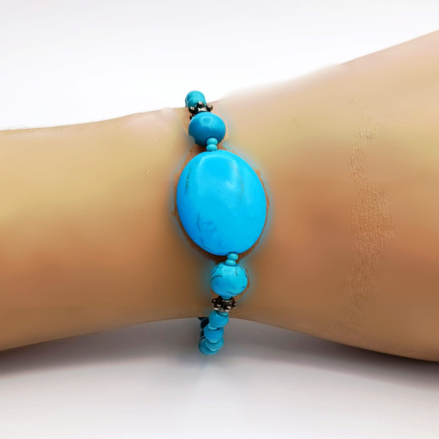 Feroza Round Beads  Bracelets