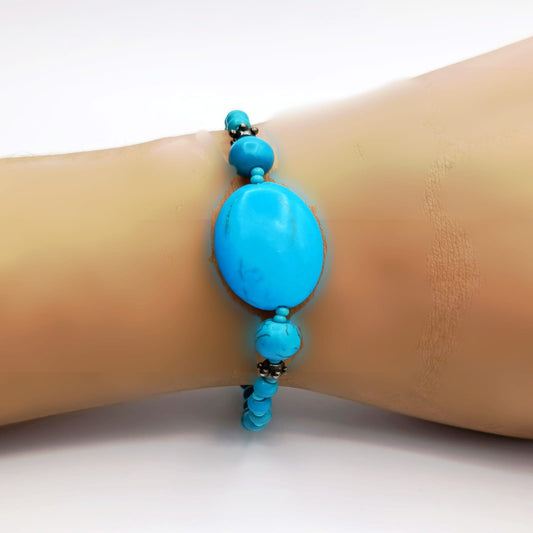 Feroza Round Beads  Bracelets